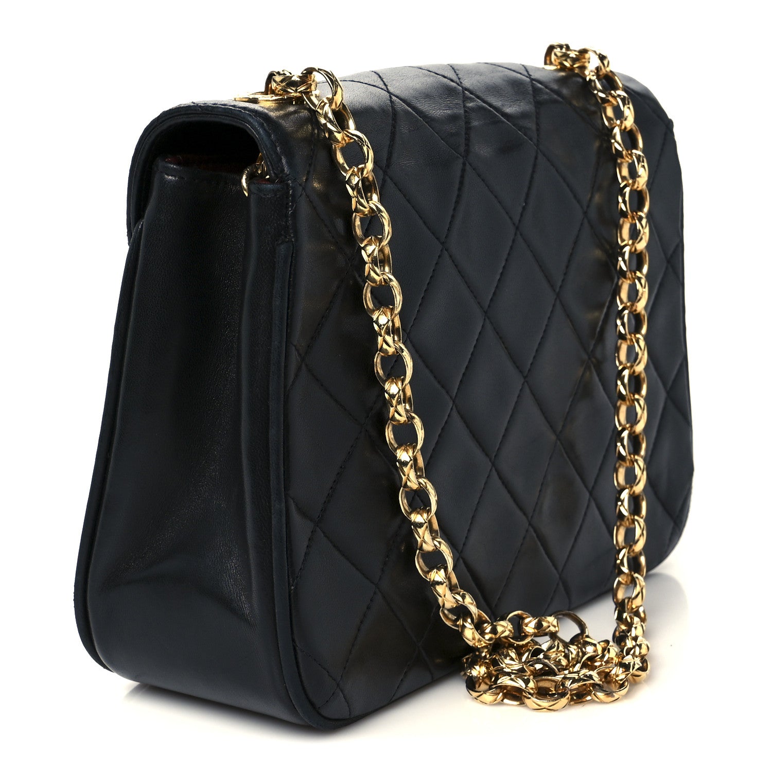 Chanel Lambskin Quilted Small Bijoux Flap Black 3 of 11