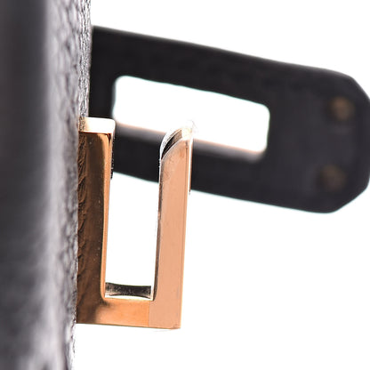 Hermes Togo Birkin 25 Black 15 of 28