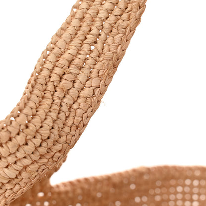 Loewe Raffia Mini Slit Tote Bag Natural Tan 10 of 11