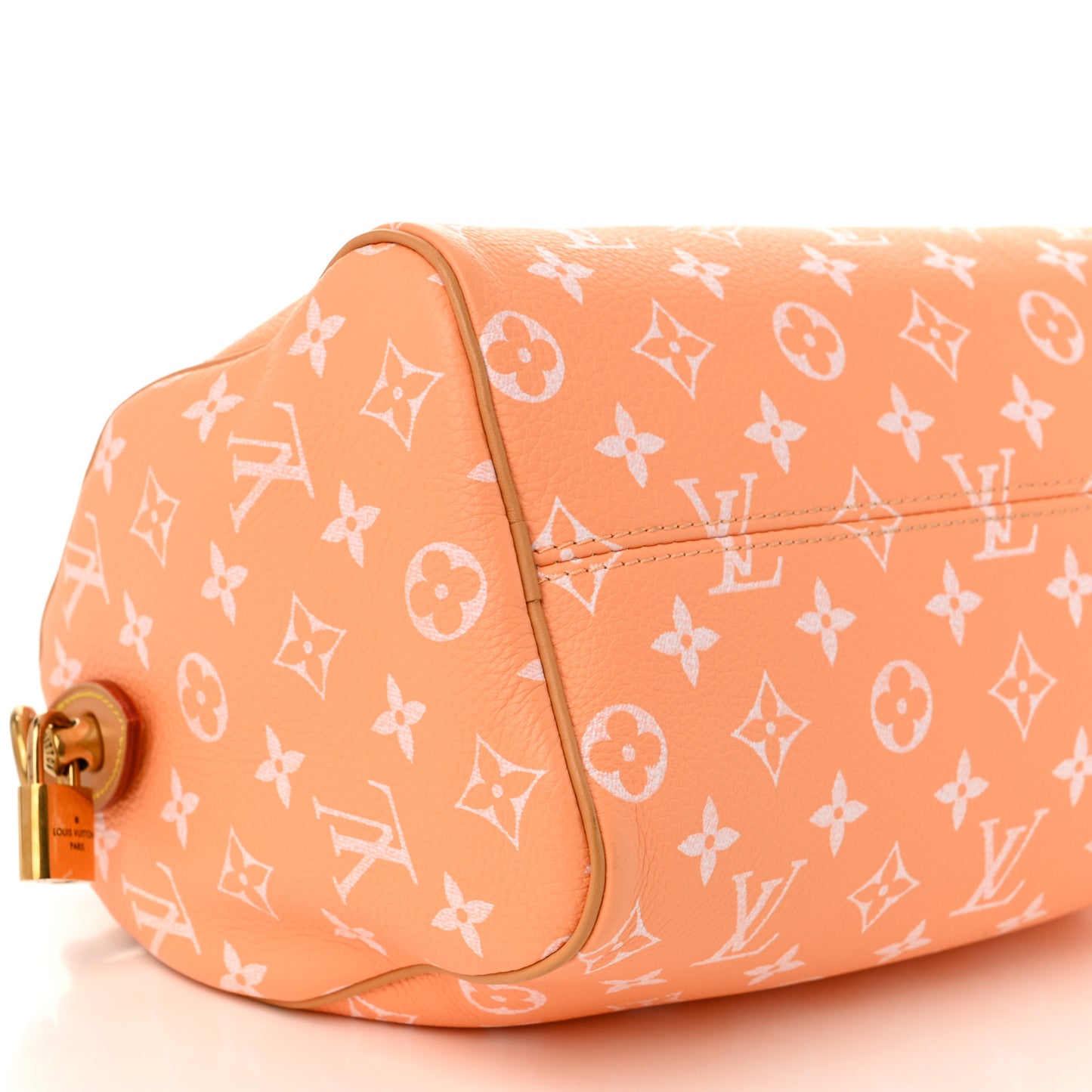 Calfskin Monogram Speedy P9 Bandouliere 25 Summer Peach