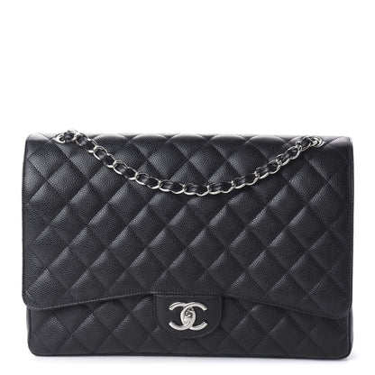 Chanel Caviar Quilted Maxi Double Flap Black 1 of 10
