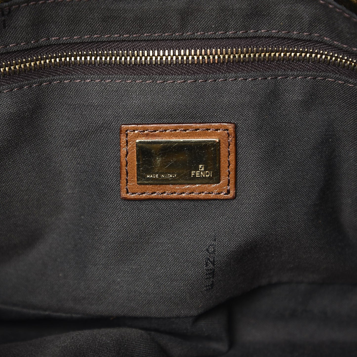 Zucca Maxi Baguette Bag Tobacco