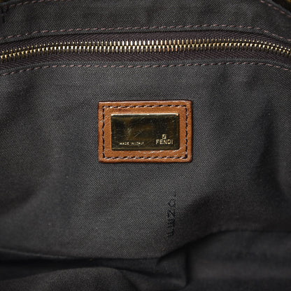 Fendi Zucca Maxi Baguette Bag Tobacco 6 of 8