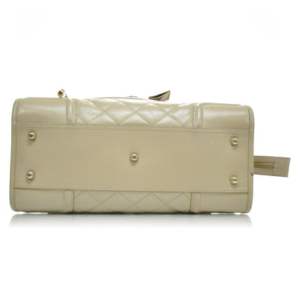 Burberry Leather Quilted Manor Tote 5 of 9