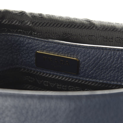 Prada Vitello Daino Logo Messenger Baltico 9 of 10