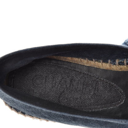Chanel Linen CC Espadrilles 39 Blue 8 of 11