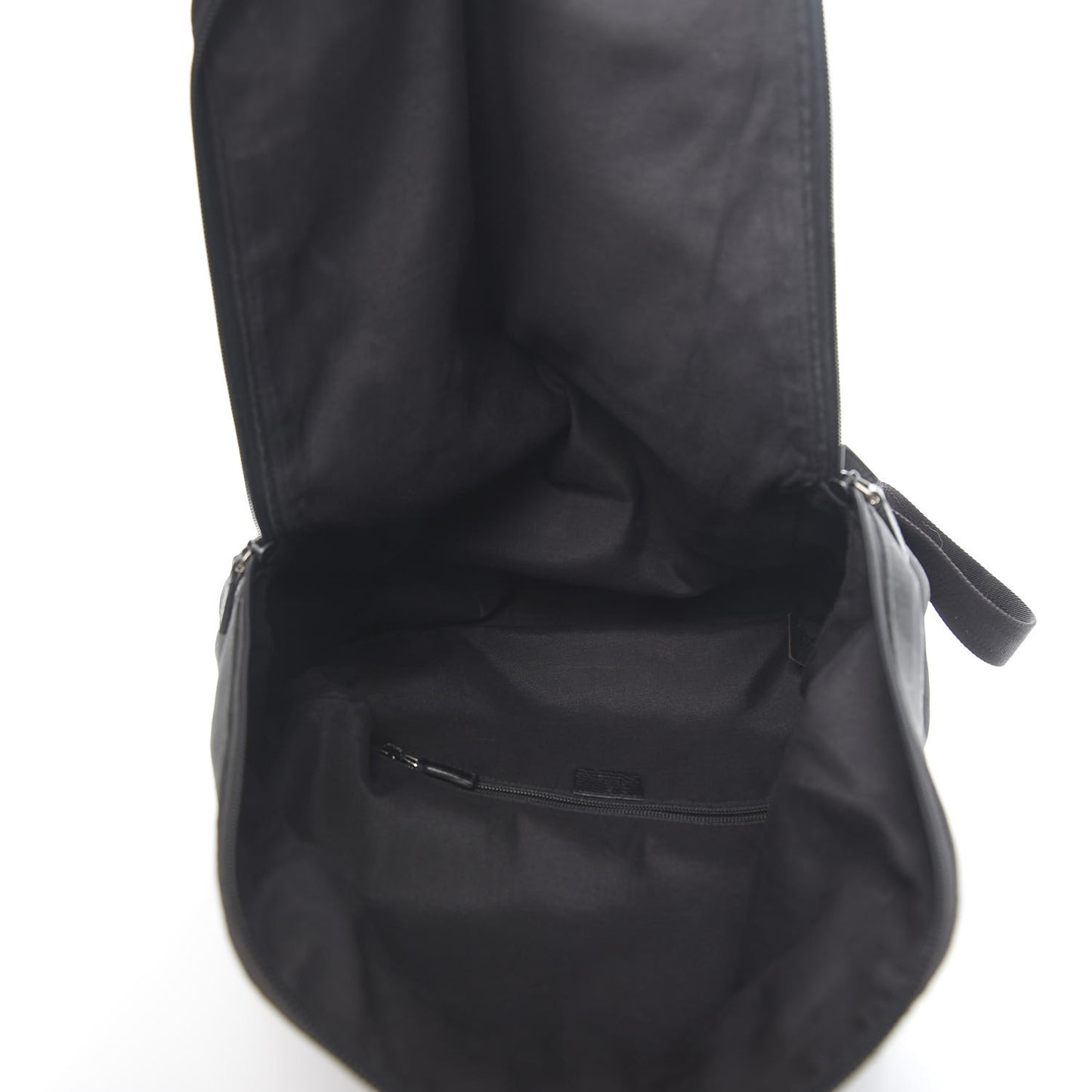 Nylon Monogram Medium Backpack Black