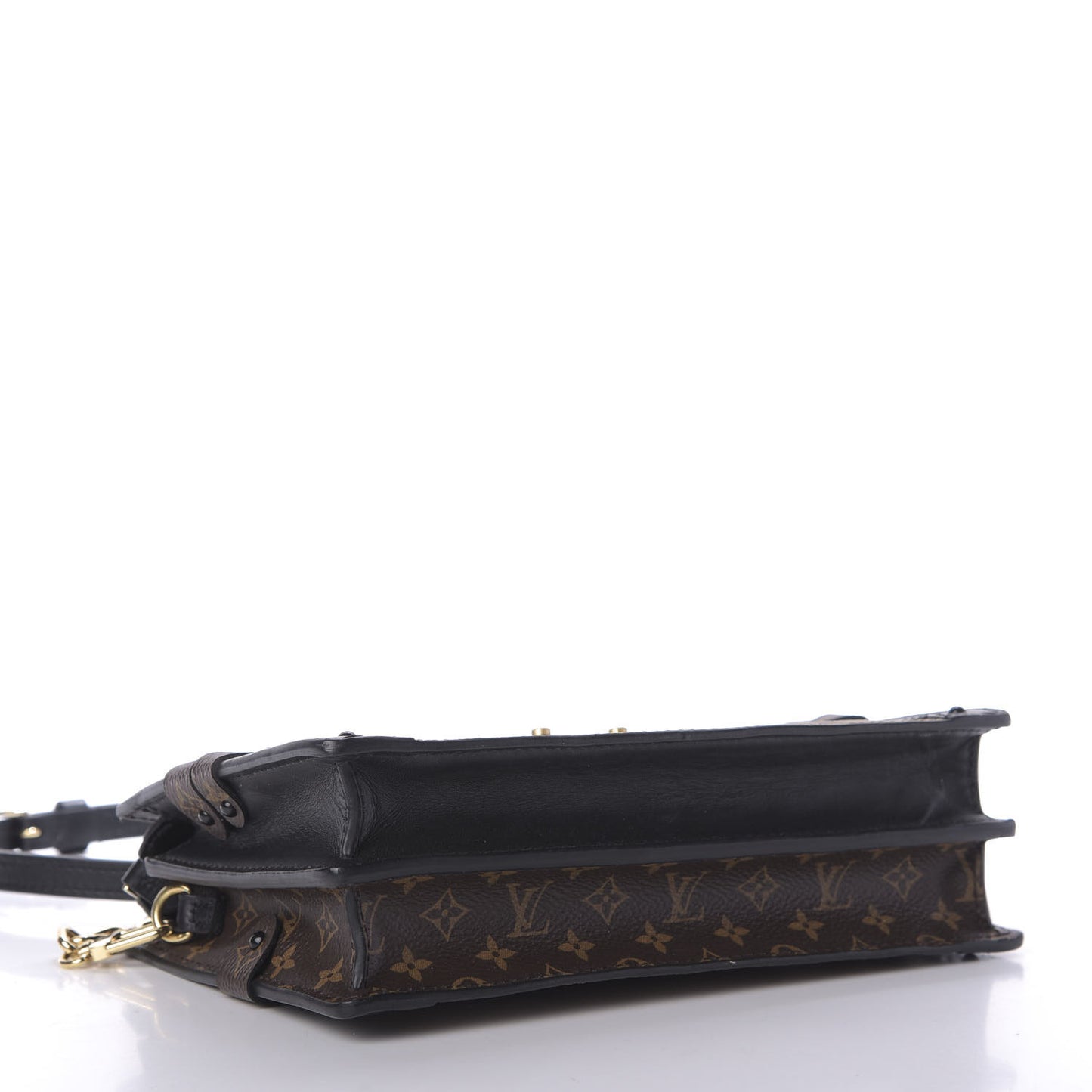 Reverse Monogram Trunk Clutch