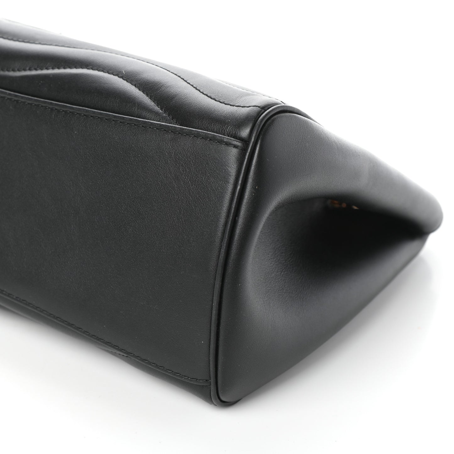 Calfskin New Wave Chain Tote Black