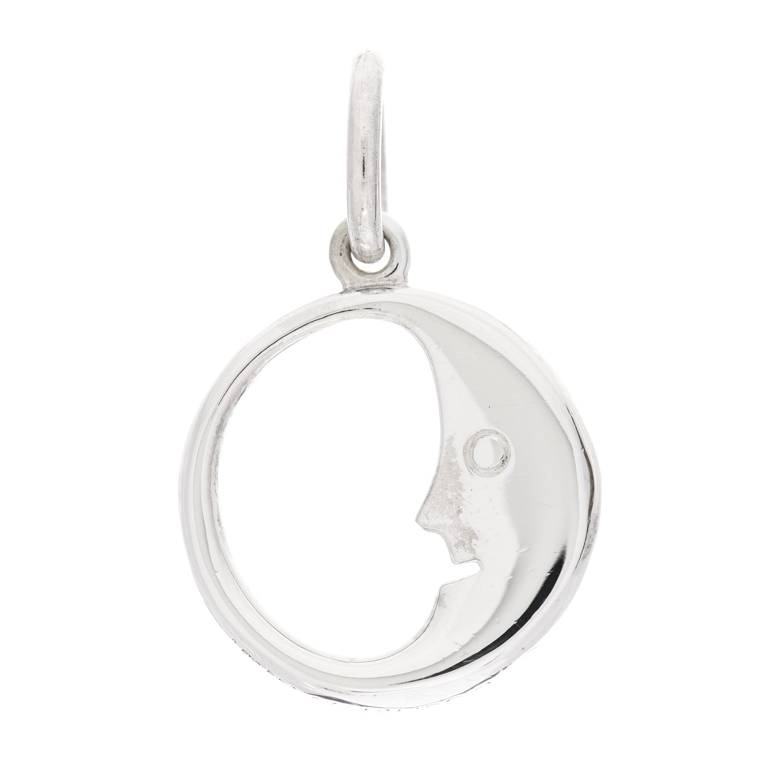Tiffany Sterling Silver Over the Moon Charm 1 of 3