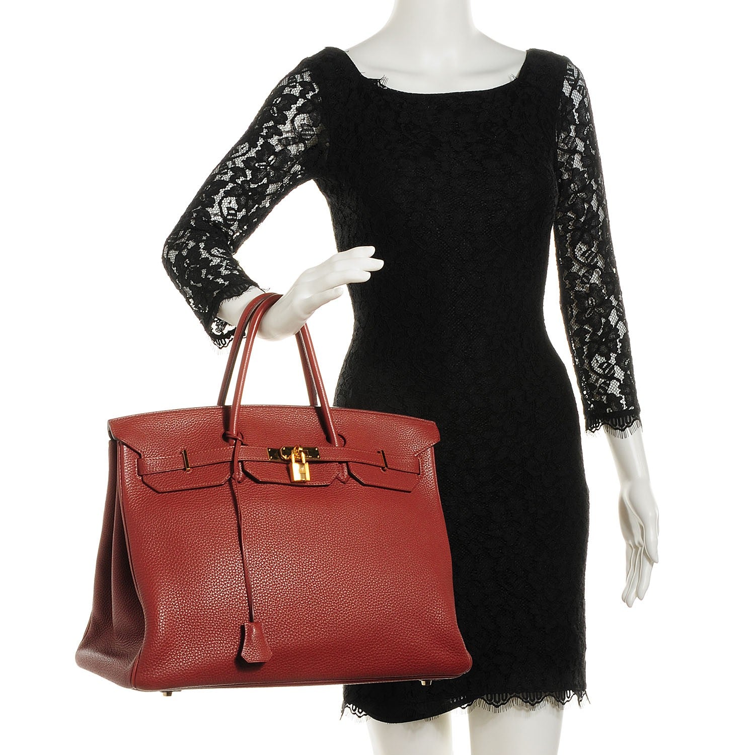 Hermes Togo Birkin 40 Sienna 3 of 27