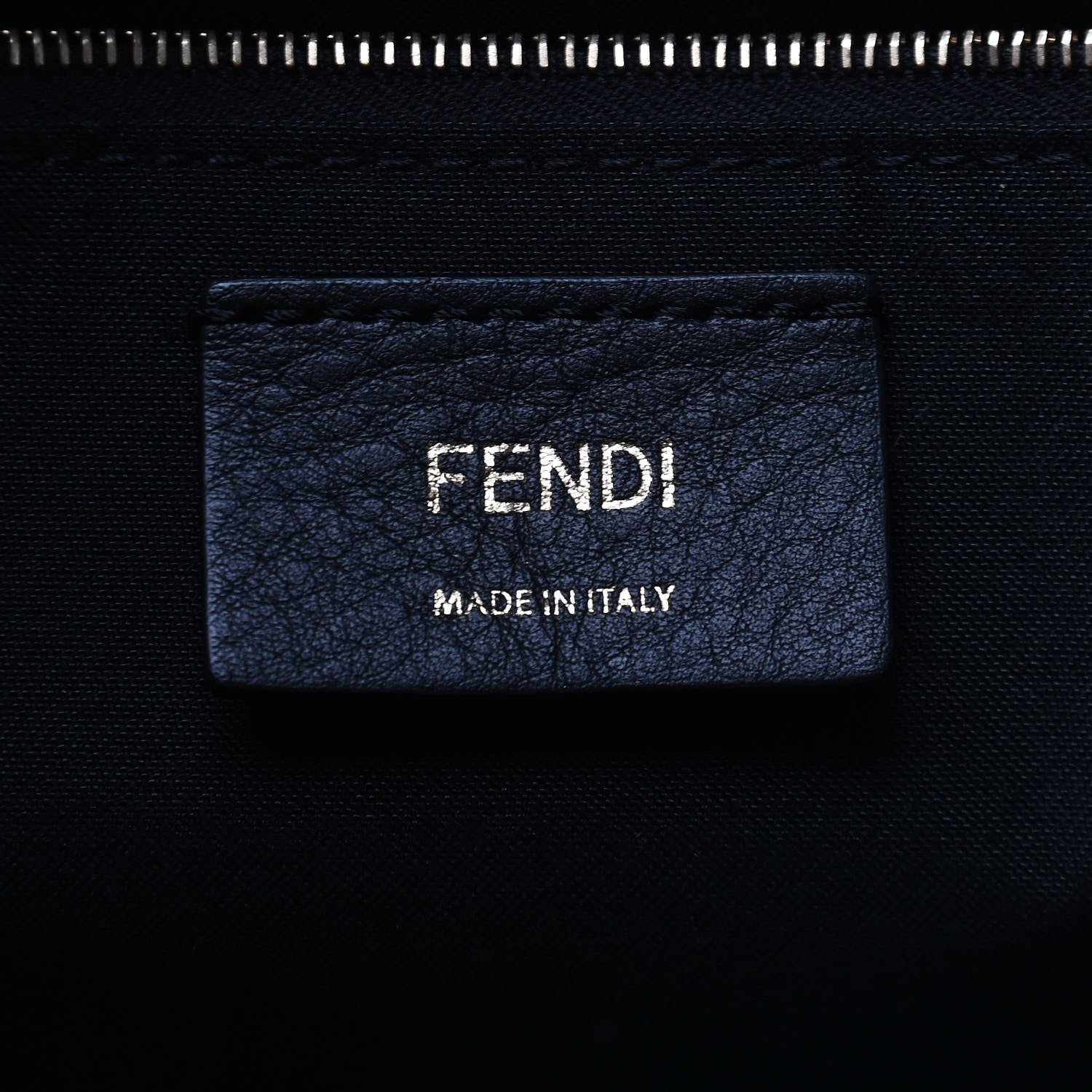 Fendi X JOSHUA VIDES Coated Canvas FF Cloudy Shopping Tote White Celeste Black 6 of 10