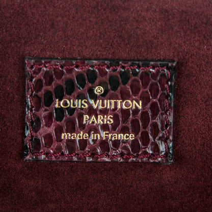 Louis Vuitton Python Monogram Pallas Bordeaux 6 of 7