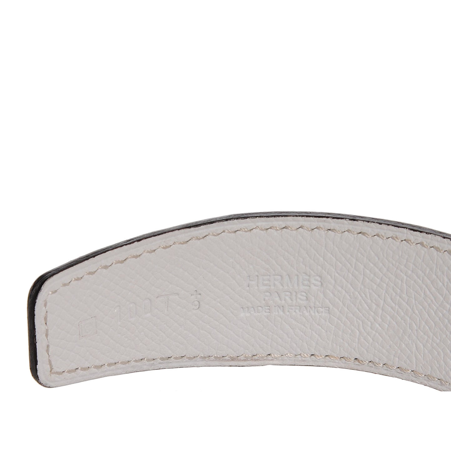 Swift Epsom Reversible 32mm Quizz H Belt Bleu Hydra and White 100