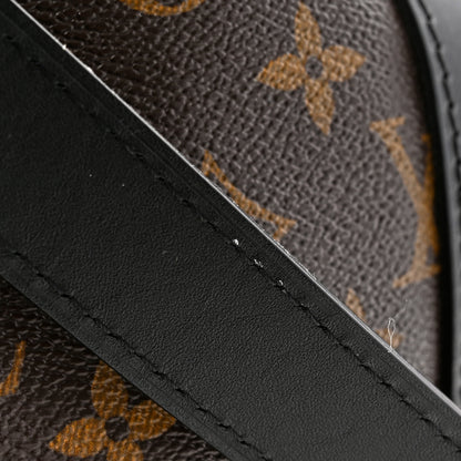 Louis Vuitton Monogram Macassar Keepall Bandouliere 55 10 of 14