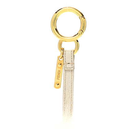 Fendi Fox Fur Pom Pom Bag Charm White 3 of 4