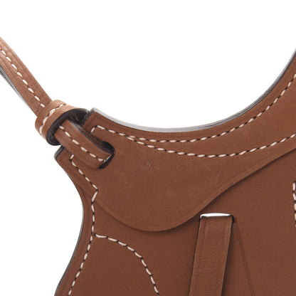 Hermes Natural Barenia Paddock Selle Horse Saddle Bag Charm 4 of 4
