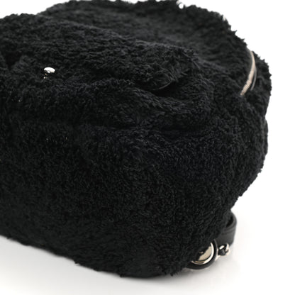 Chanel Mixed Fibers Lambskin Calfskin Quilted CC Tender Backpack Black 9 of 9