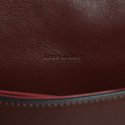 Celine Natural Calfskin Medium Trotteur Burgundy 6 of 8