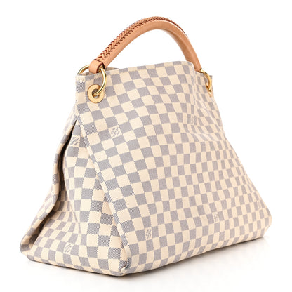 Louis Vuitton Damier Azur Artsy MM 3 of 9