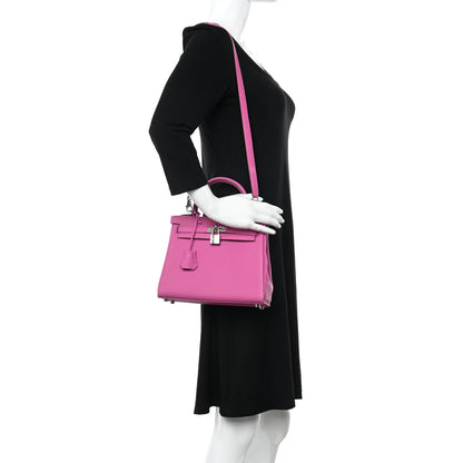 Hermes Togo Kelly Retourne 25 Magnolia 2 of 10
