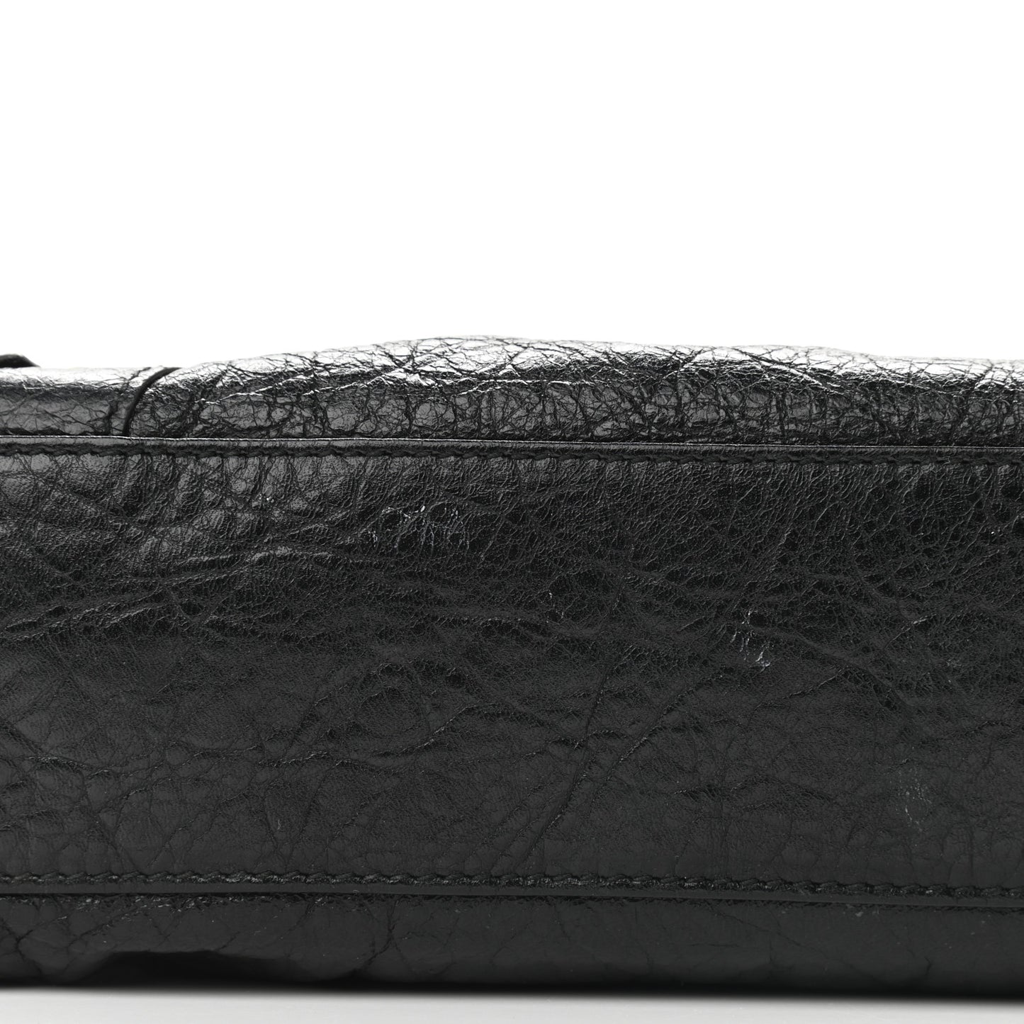 Agneau Classic Gold Hardware Mini City Black