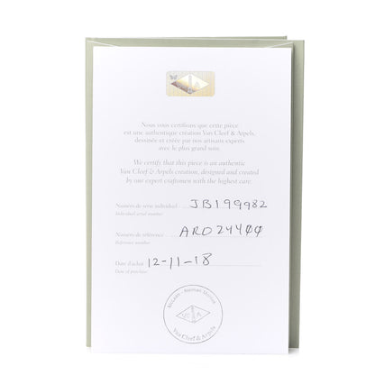 Van Cleef & Arpels 18K Rose Gold Perlee 3-Row Pendant 5 of 5