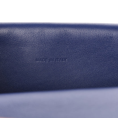 Christian Dior Smooth Calfskin Small Tri-Color Be Dior Flap Blue Celeste Deep Green 7 of 10