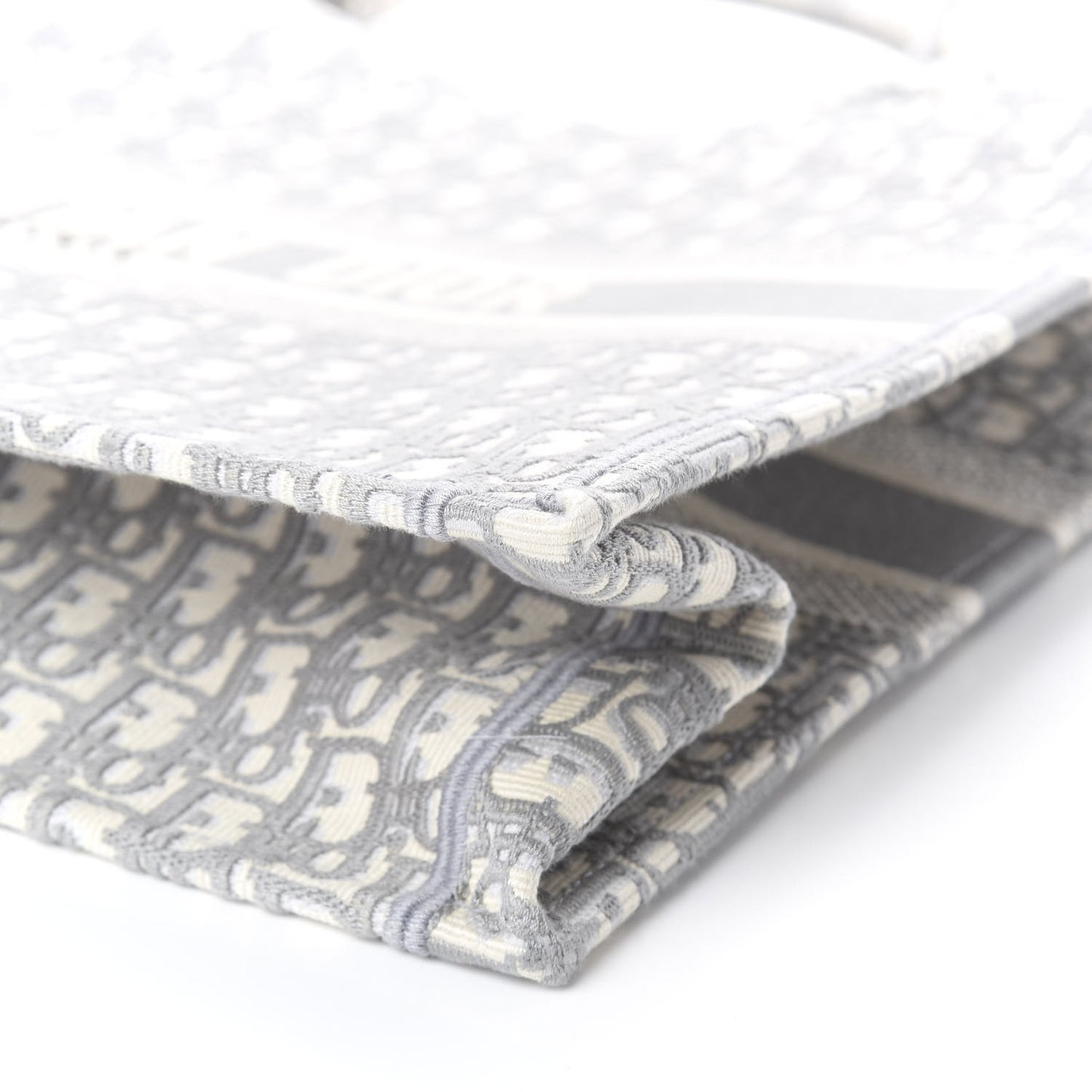Oblique Large Book Tote Grey