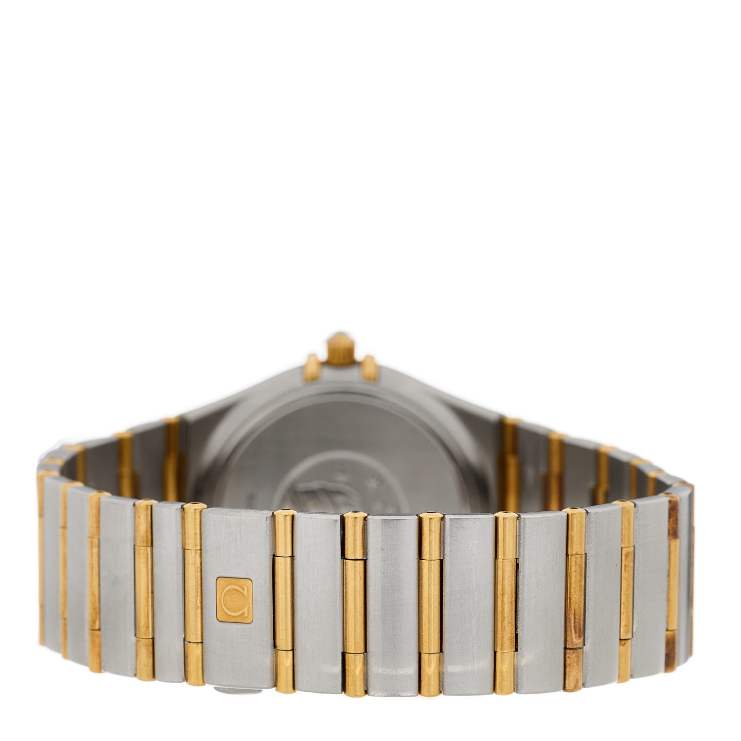 Omega Stainless Steel 18K Yellow Gold 33mm Constellation Quartz Watch Champagne 1312.10 3 of 4