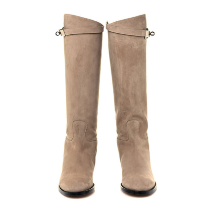 Hermes Suede Kelly Jumping Boots 37.5 2 of 8