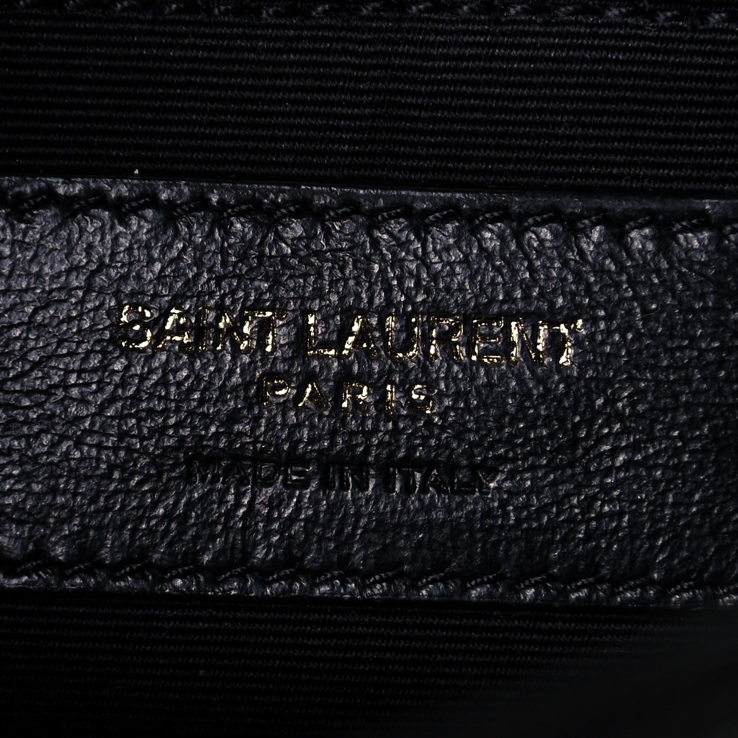Crinkled Calfskin Matelasse Monogram Medium Niki Chain Satchel Black