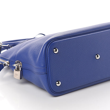 Hermes Taurillon Clemence Bolide 31 Bleu Electrique 7 of 9