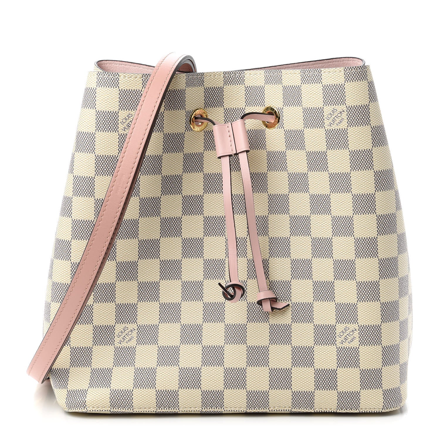 Louis Vuitton Damier Azur Neonoe MM Eau De Rose 1 of 12