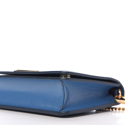 Prada Vitello Move Triangle Logo Miniborse Cobalto 7 of 9