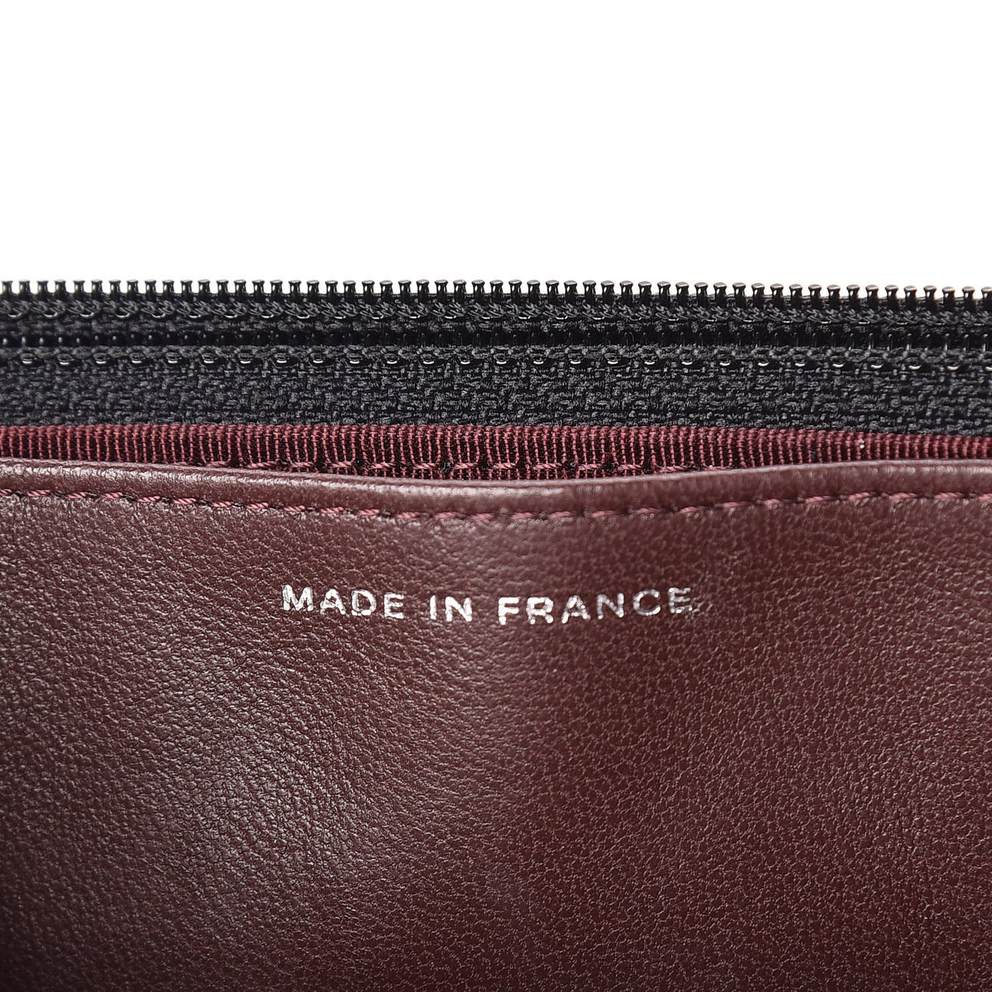 Lambskin Quilted Wallet On Chain WOC Black