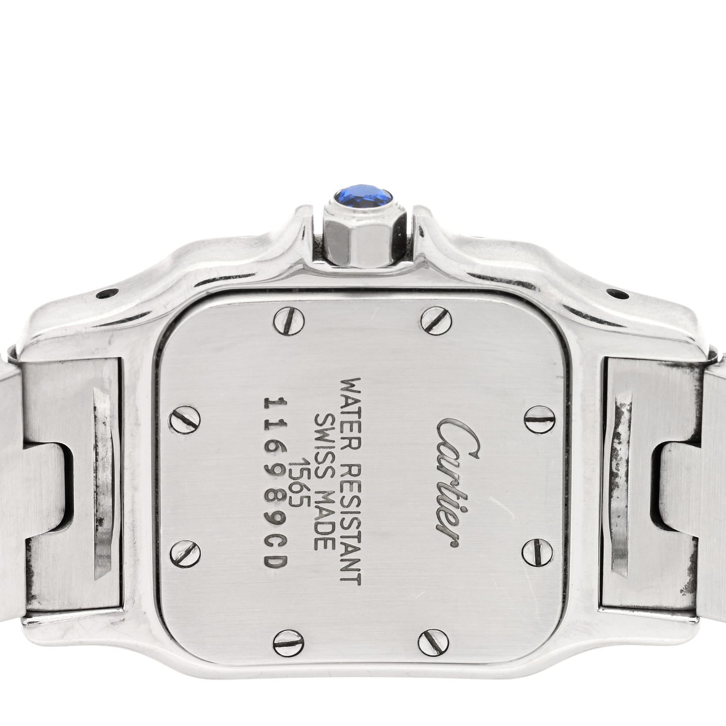 Stainless Steel 24mm Santos de Cartier Galbee Quartz Watch