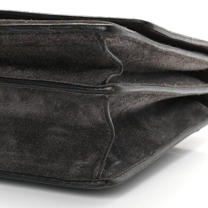 Celine Suede Small Case Chain Flap Grey 6 of 12