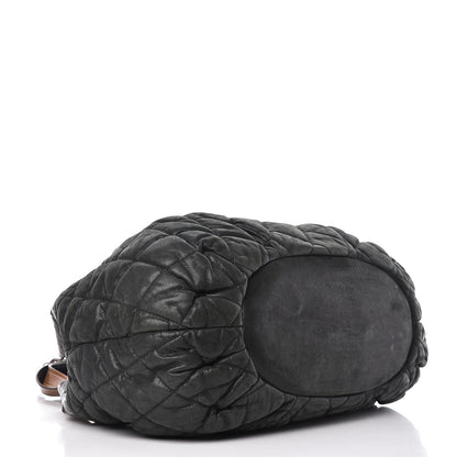Chanel Iridescent Calfskin Quilted Large In The Mix Tote Black 4 of 11
