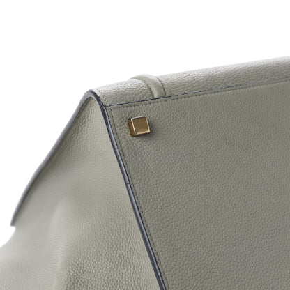 Celine Baby Grained Calfskin Medium Phantom Luggage Grey 11 of 12