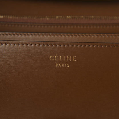 Celine Box Calfskin Medium Classic Box Flap Bag Camel 8 of 11