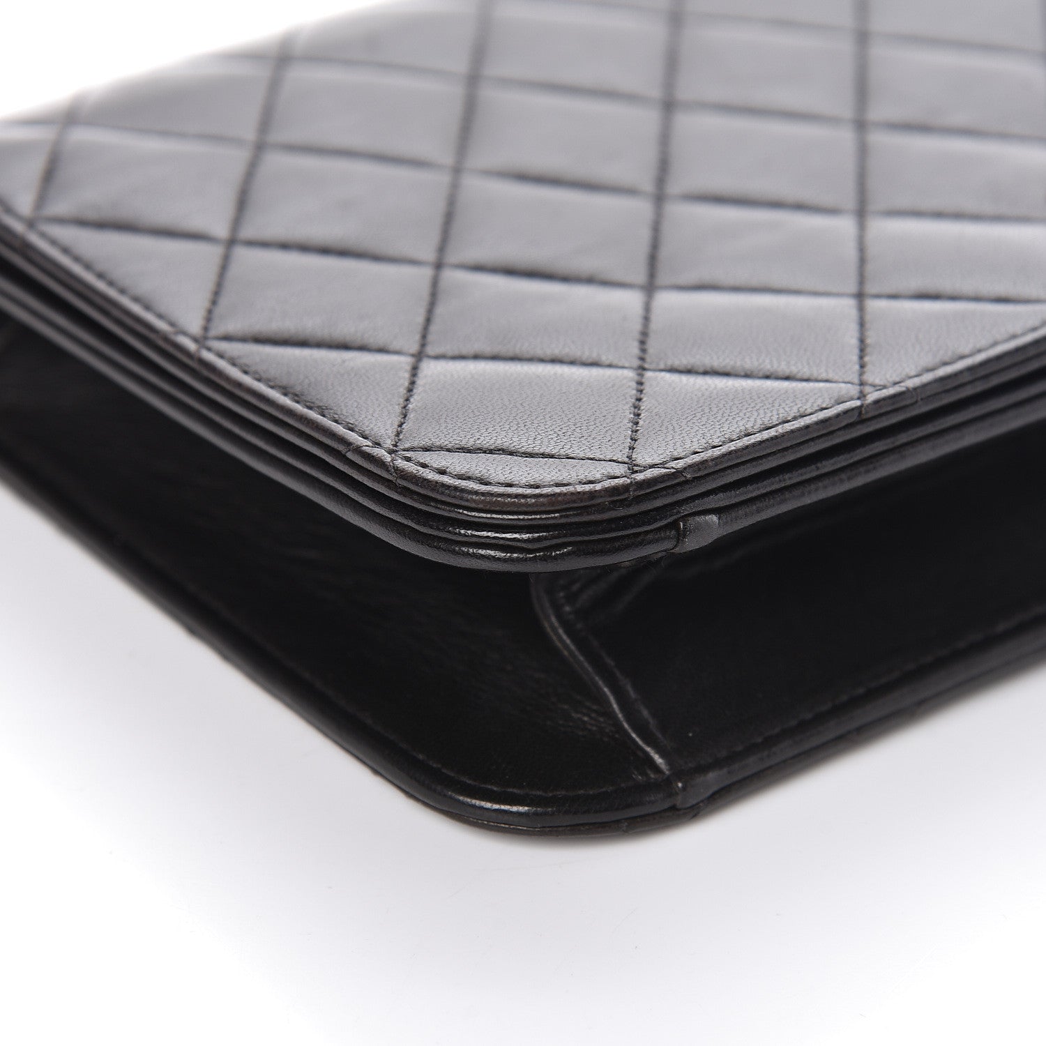 Chanel Lambskin Quilted Small Single Flap Black 10 of 11