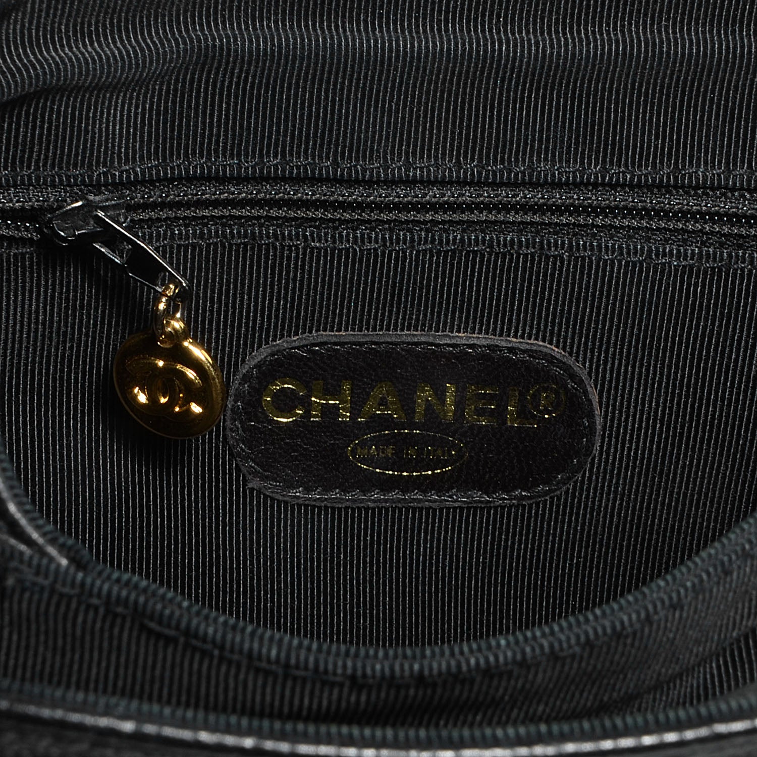 Chanel Caviar CC Backpack Black 6 of 8