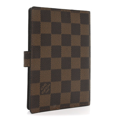 Louis Vuitton Damier Ebene Small Ring Agenda Cover 3 of 6