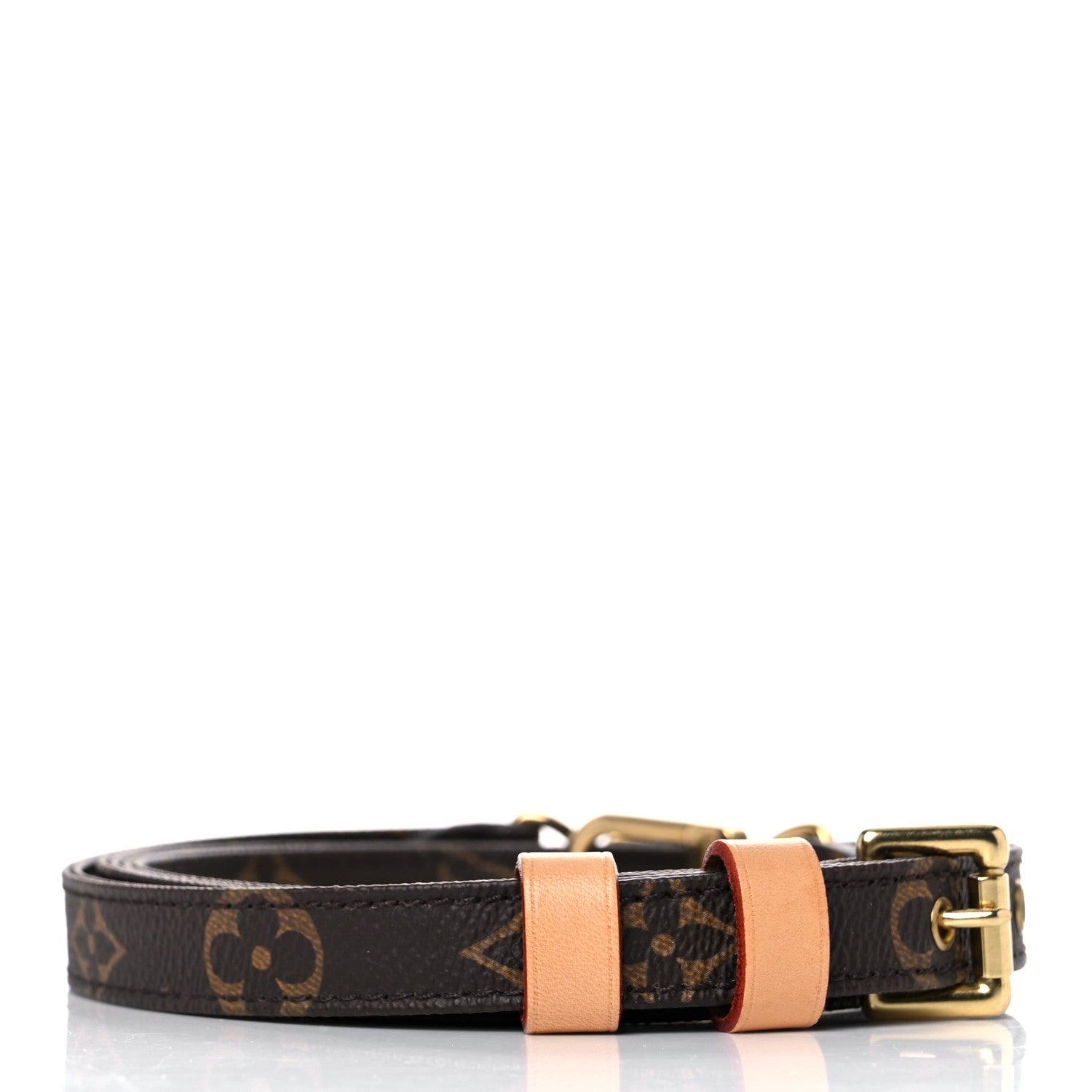 Louis Vuitton Monogram 16mm Adjustable Shoulder Strap 2 of 4