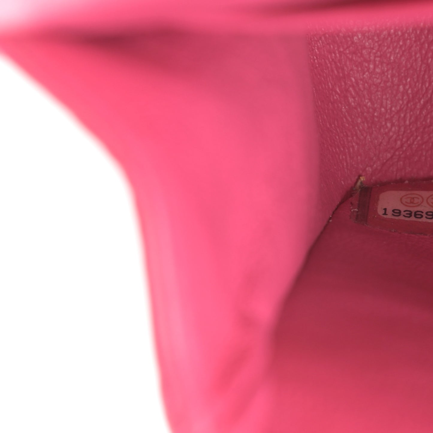 Lambskin Quilted Medium Double Flap Fuchsia