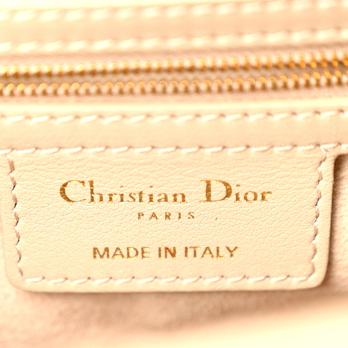 Christian Dior Lambskin Cannage Small Jolie Top Handle Bag Powder Beige Latte 6 of 10