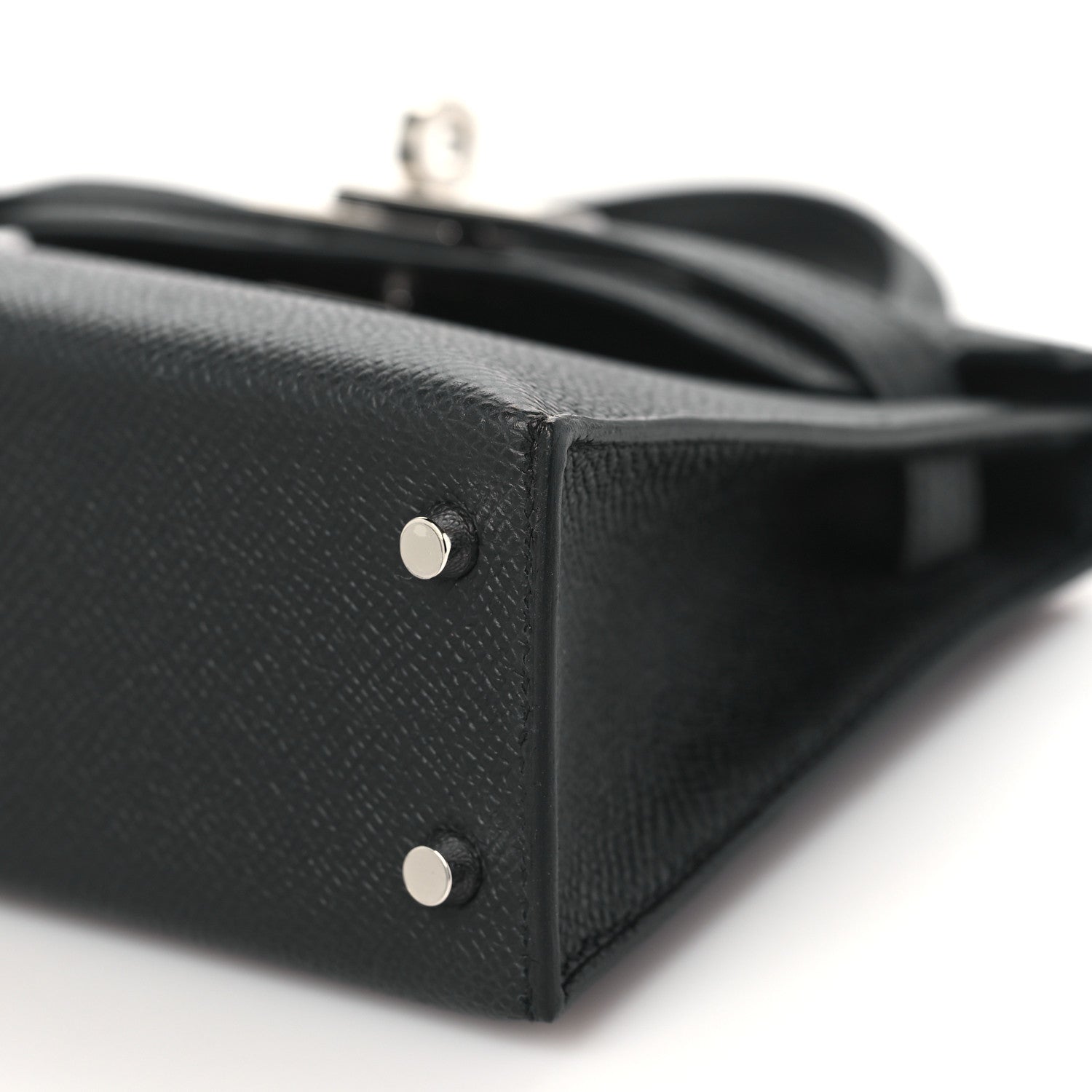 Hermes Epsom Mini Kelly Sellier 20 Black 10 of 11