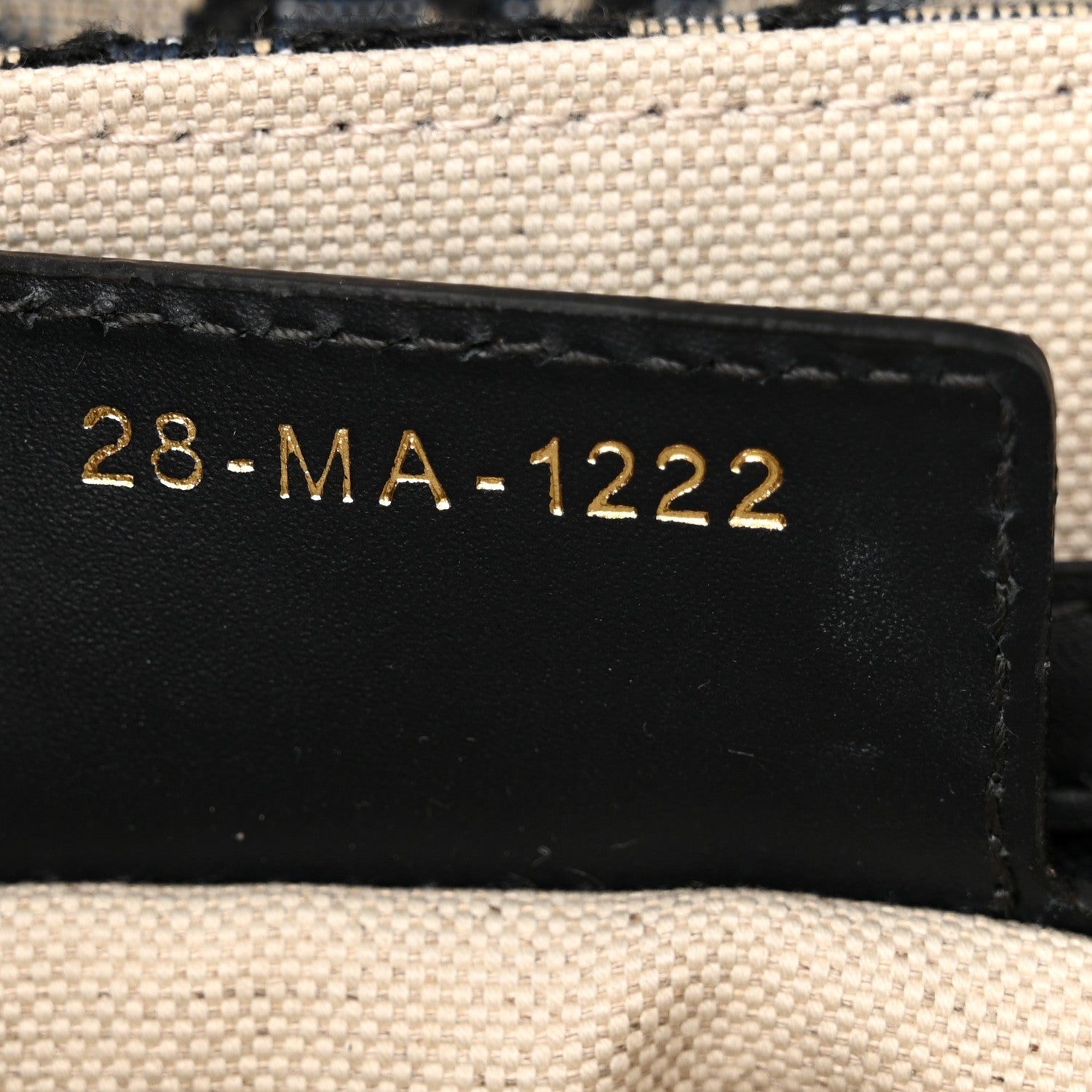 Christian Dior Oblique Saddle Bag With Strap Blue 7 of 13