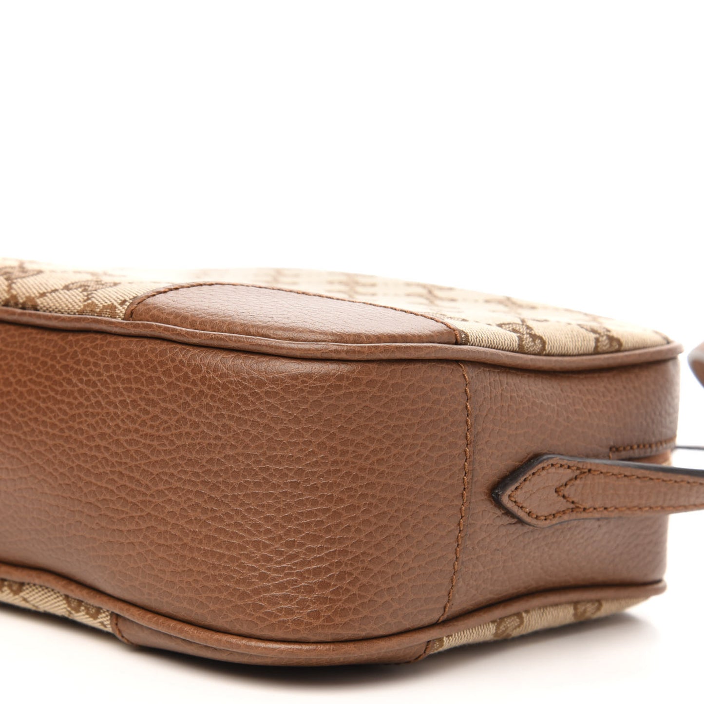 Monogram Mini Bree Messenger Bag Beige Tabacco